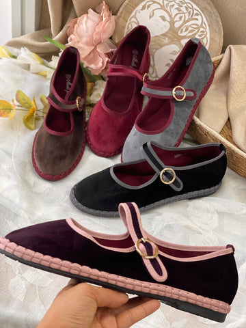 Manoletina plana BAILARINA  LINA  N5801