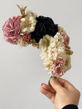 CORONA DE FLAMENCAS LARGA 22CM ANCHO 9CM FLO1699 - FELIZ SHOPPING 