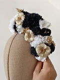 CORONA DE FLAMENCAS LARGA 22CM ANCHO 9CM FLO1699 - FELIZ SHOPPING 