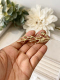 BROCHE Y PEINETA RAMA DORADO BRO599