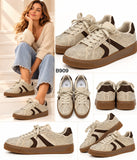 Zapatillas Deportivas de Mujer con Plataforma y Cordones – Estilo Retro Casual – CC217 b909