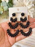 PENDIENTE FLAMENCO FORMA ABANICO PEN799 - FELIZ SHOPPING 