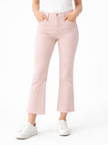 Jeans cropped de tiro alto y pierna acampanada-Varios colores 3873