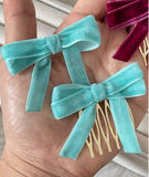 Broche Peine para el Cabello con Lazo de Terciopelo (Varios Colores) Tk-26-bro399