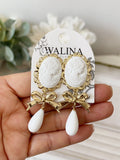 PENDIENTES FLAMENCA PERLA PEN899