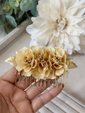 Conjunto Flamenco de Flores – Pendientes y Peineta - FELIZ SHOPPING 