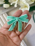 Broche Peine para el Cabello con Lazo de Terciopelo (Varios Colores) Tk-26-bro399
