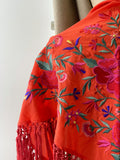 LA-MOD13 MANTONCILLO BORDADO ACAPULCO CORAL MANT7999
