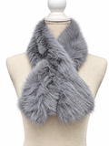 Bufanda de Pelo Sintético para Mujer – Suave, Cálida y Elegante – 94 × 13 cm 270063