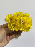 FL RAMILLETES 6U CADA FLORE 4CM DIÁMETRO FLO300