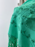 M11 MANTONCILLOS BORDADOS  VERDE AGUA MANT5999