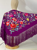 LM270039 MANTONCILLO BORDADO FLAMENCO buganvilla 14 - FELIZ SHOPPING 