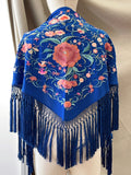 LA1-MOD12 MANTONCILLO SOLEDAD  AZUL MANT7999