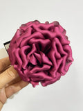 Pinza de pelo con rosa 3D - 11CM DIAMETRO pin699