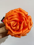Pinza de pelo con rosa 3D - 11CM DIAMETRO pin699