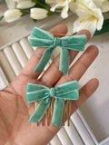 Peineta broche lazo terciopelo bro399 - FELIZ SHOPPING 