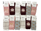 Calcetines de algodón peinado para mujer - pack 12 pares