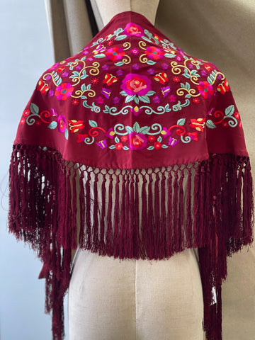 M03-270033 MANRONCILLO BORDADO MEDIANA PARA ADULTOS Y NIÑAS