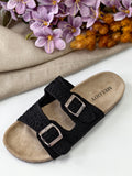 Sandalias Mujer Tipo Bio con Doble Hebilla MY115