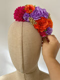 CORONA DE FLAMENCAS PARA NINA  LARGA 18CM ANCHO 8CM FLO1399 - FELIZ SHOPPING 