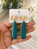 Pendientes artesanales de cuentas de colores – Diseño exclusivo zpen899