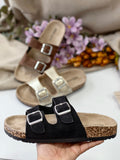 Sandalias Mujer Tipo Bio con Doble Hebilla MY103