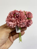 FK RAMILLETES 6U CADA FLORE 4CM DIÁMETRO FLO300 - FELIZ SHOPPING 