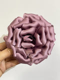 Pinza de pelo con rosa 3D - 11CM DIAMETRO pin699