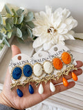PENDIENTES FLAMENCA PERLA  PEN899