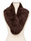 Cuello de Pelo Sintético para Mujer -Con Pinza y Gancho  270026