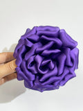 Pinza de pelo con rosa 3D- 11CM DIAMETRO pin699