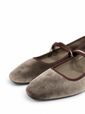 Bailarinas Mary Jane para Mujer -Punta Cuadrada -Suaves y Cómodas -Correa con Hebilla YR8895