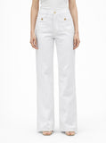 Pantalón ajustado de algodón elástico 5379
