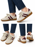 Zapatillas Retro Unisex de Ante -Cómodas, Casual y Antideslizantes B660