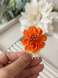 Conjunto Flamenco de Flores – Pendientes y Peineta - FELIZ SHOPPING 