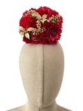 Ramillete de Flores Flamenca Hecha a Mano con Flores de Tela TK-26-f16 - FELIZ SHOPPING 