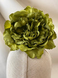 FLOR FLAMENCA GRANDE PEONÍA MAXI 17CM DIÁMETRO  FLO699 - FELIZ SHOPPING 