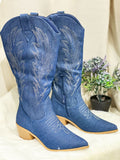 Botas cowboy vaquero WS109-AZ