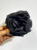 Pinza de pelo con rosa 3D- 11CM DIAMETRO pin699