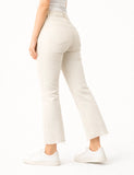 Jeans cropped de tiro alto y pierna acampanada-Varios colores 3873