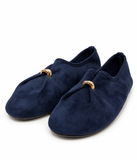 Bailarinas Mujer Elegantes con Adorno Dorado, Zapatos Planos Cómodos, Ligeros y Flexibles 6602b