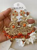 PANDIENTE FLAMENCO FOEMA ABANICO VINTAGE PEN1199 - FELIZ SHOPPING 