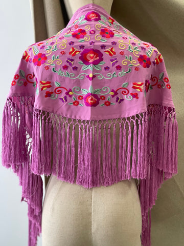 M03-270033 MANRONCILLO BORDADO MEDIANA PARA ADULTOS Y NIÑAS