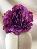 FLOR FLAMENCA GRANDE PEONÍA MAXI 17CM DIÁMETRO  FLO699