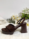 Sandalias de Tacón Ancho con Plataforma-Cómodas y Elegantes 6508