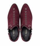 Botines de Mujer con Tachuelas y Cremallera Lateral – Tacón Bajo de 4 cm, Punta Fina, Estilo Casual y Elegante Y2092