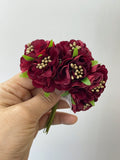 FL RAMILLETES 6U CADA FLORE 4CM DIÁMETRO FLO300 - FELIZ SHOPPING 