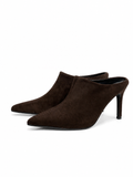 Mules de tacón fino con punta afilada -Elegantes y estilizados 3299