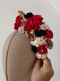 CORONA DE FLAMENCAS LARGA 22CM ANCHO 9CM FLO1699 - FELIZ SHOPPING 