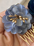 Flamenco de Flores – Pendientes y Peineta
